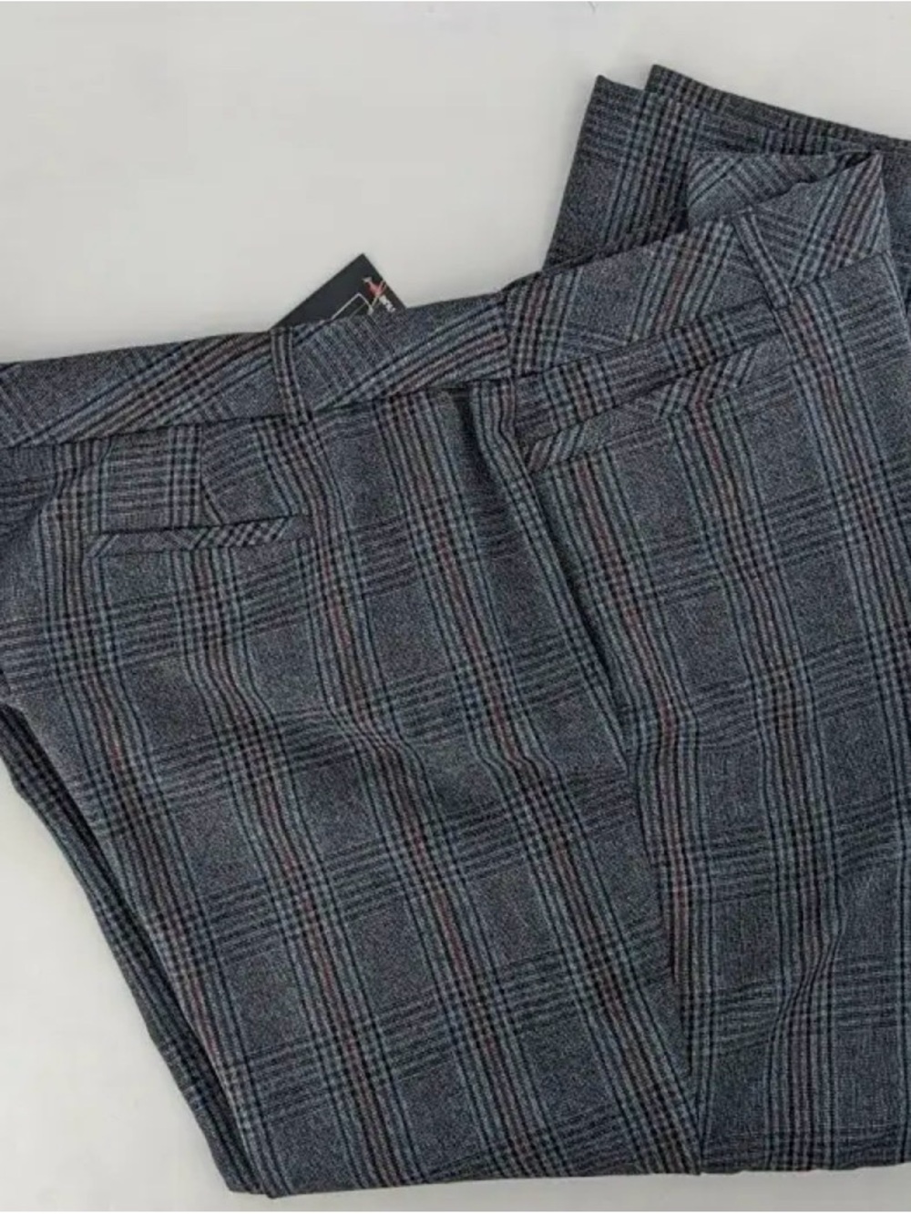 Avenue Gray Glen Plaid Dress Pants size 20 Tall